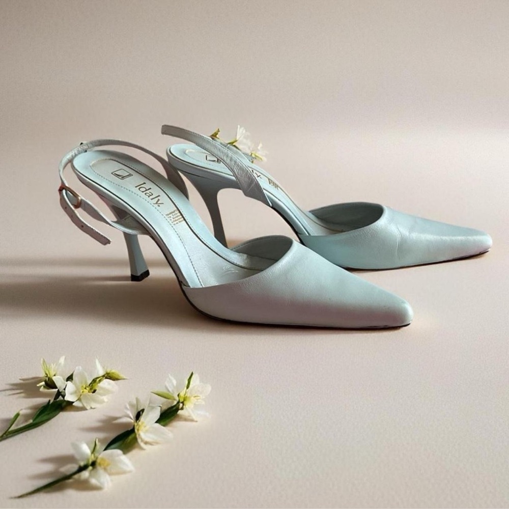 Elegant Light Blue Heels